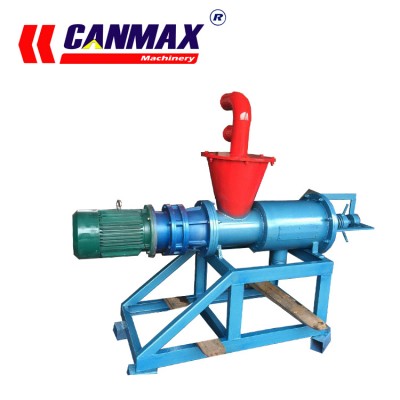 CANMAX widely used press screw dewatering machine/grass dust screw fiber juicer machine/liquid-solid dewatering machine