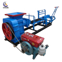 Fully automatic vacuum extruder china small red earth mud soil clay brick making machine for sale