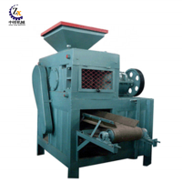 Mini briquetting press machine for charcoal dust