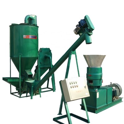 2-10mm animal feed pellets grass granulator/granulation machine