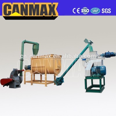 Factory sale automatic chicken cattle feed pellet machine, animal feed pellet mill