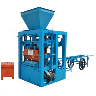 Hot sale QT4-26 manual compressed earth block machine