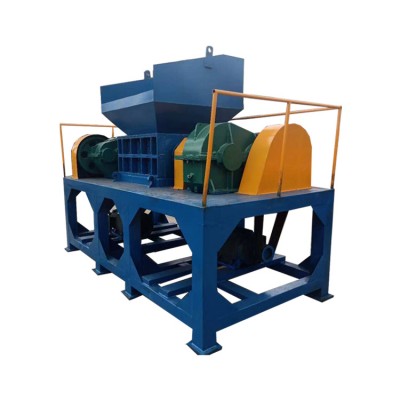 Industrial Double Shaft Car Used Tire Shredder Machine For Sale